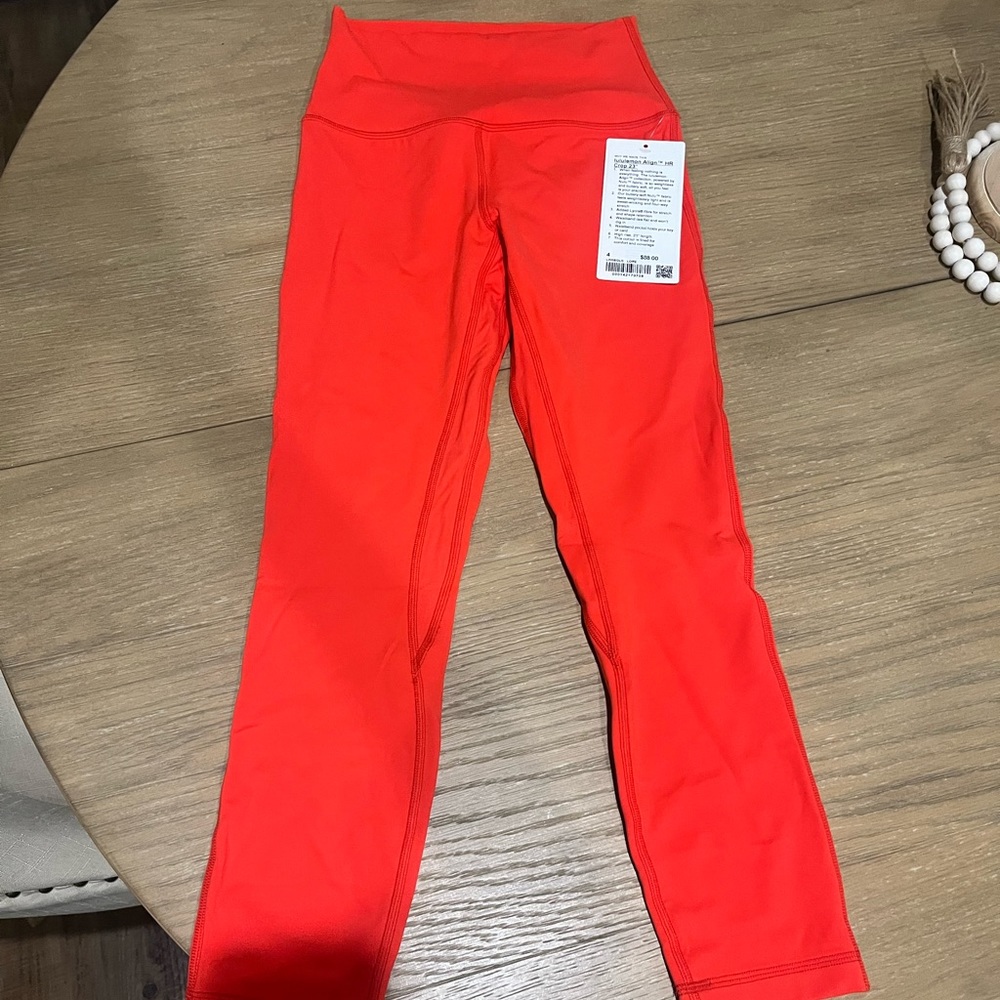 Lululemon align HR 23” crop